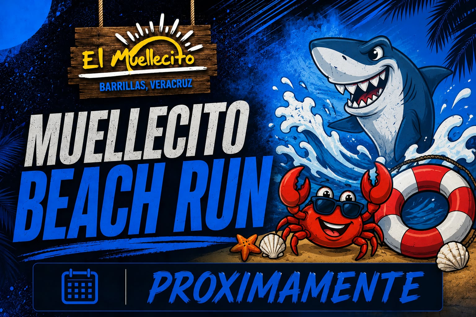 El Muellecito Beach Run - Barrillas, Veracruz